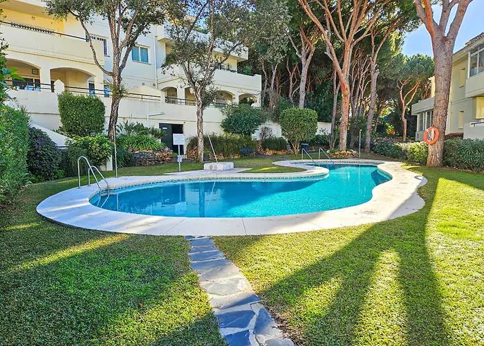 Garden In Ocean Pino Golf Near Cabopino *